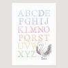 Little Swan Alphabet Rainbow
