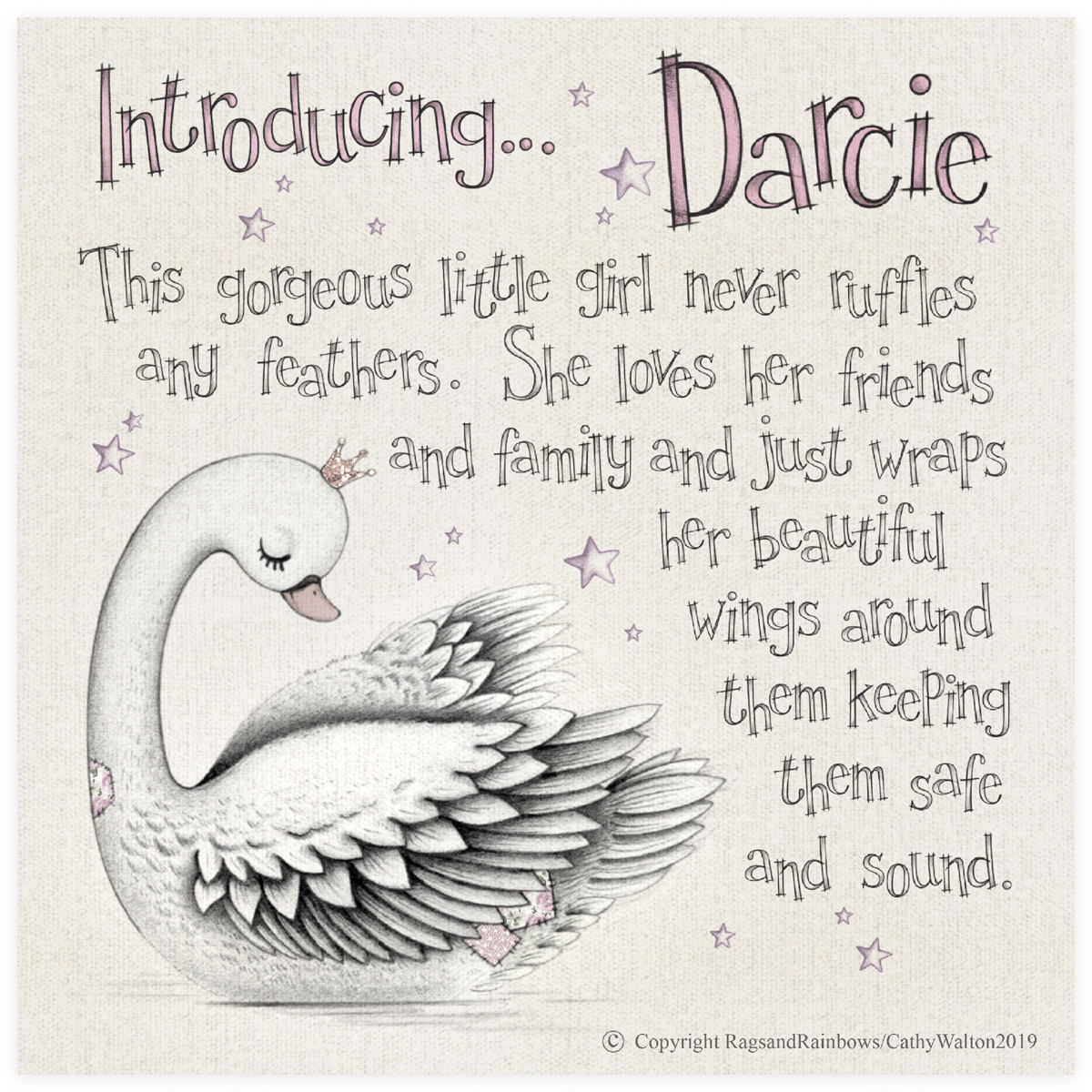 Darcie the Swan