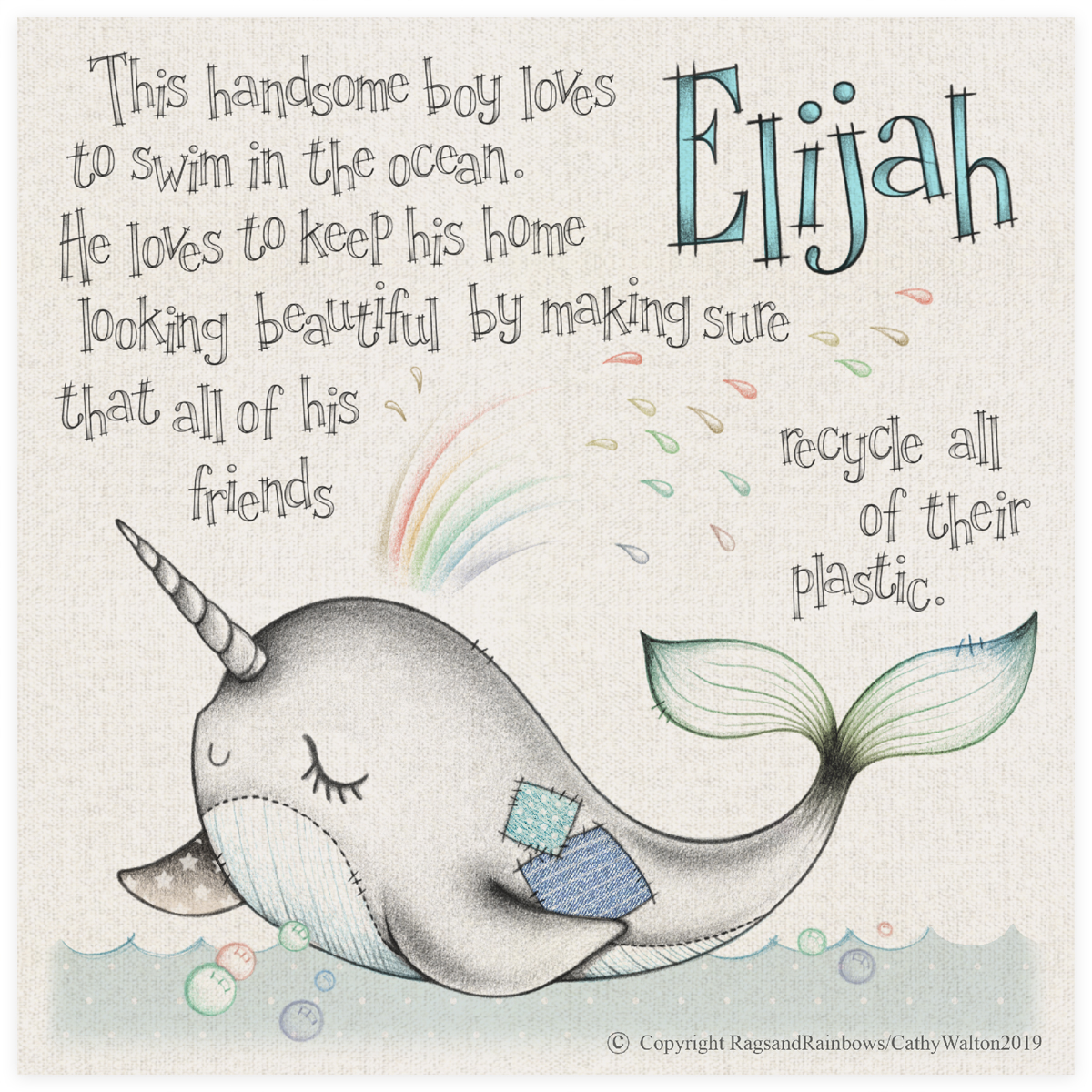 Elijah the Narwhal