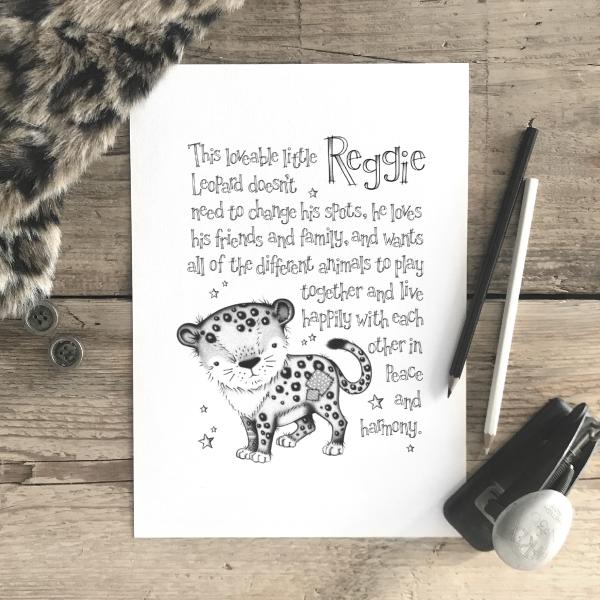 Leopard Story Mono