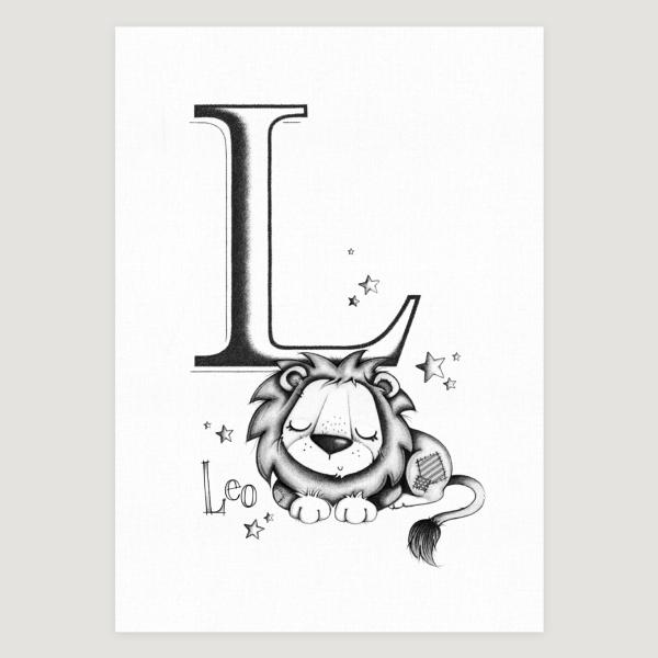 Little Lion Initial Mono