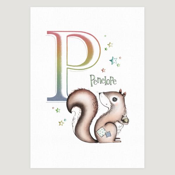 Little Red Squirrel Initial Colour
