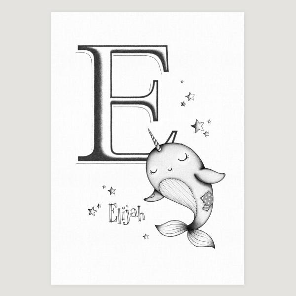 Little Narwhal initial Mono