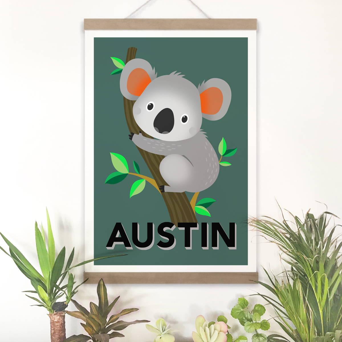 Koala framed