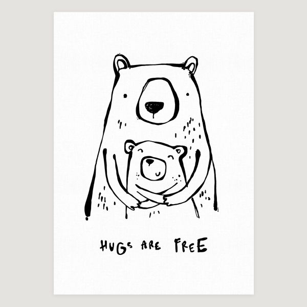 Huga are free bear