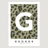 Leopard khaki single