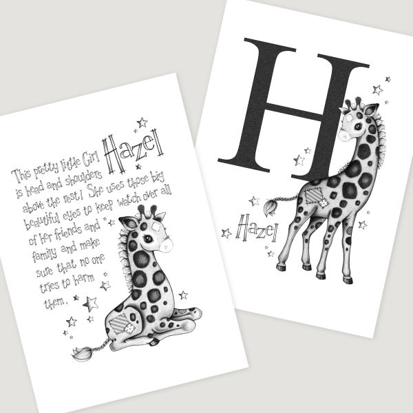 Giraffe 2 set Mono