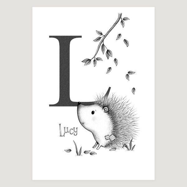 Hedgehog initial mono